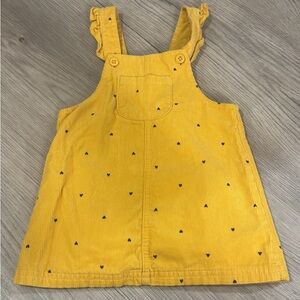 Carter's Sunny Yellow Corduroy Dress